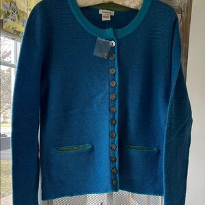 Sundance Blue Button-Up Cardigan